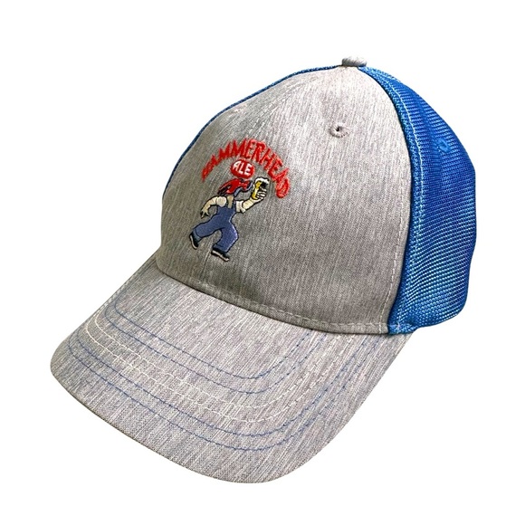 McMenamins Hammerhead Ale Grey/Blue Meshback Hat - Picture 1 of 7